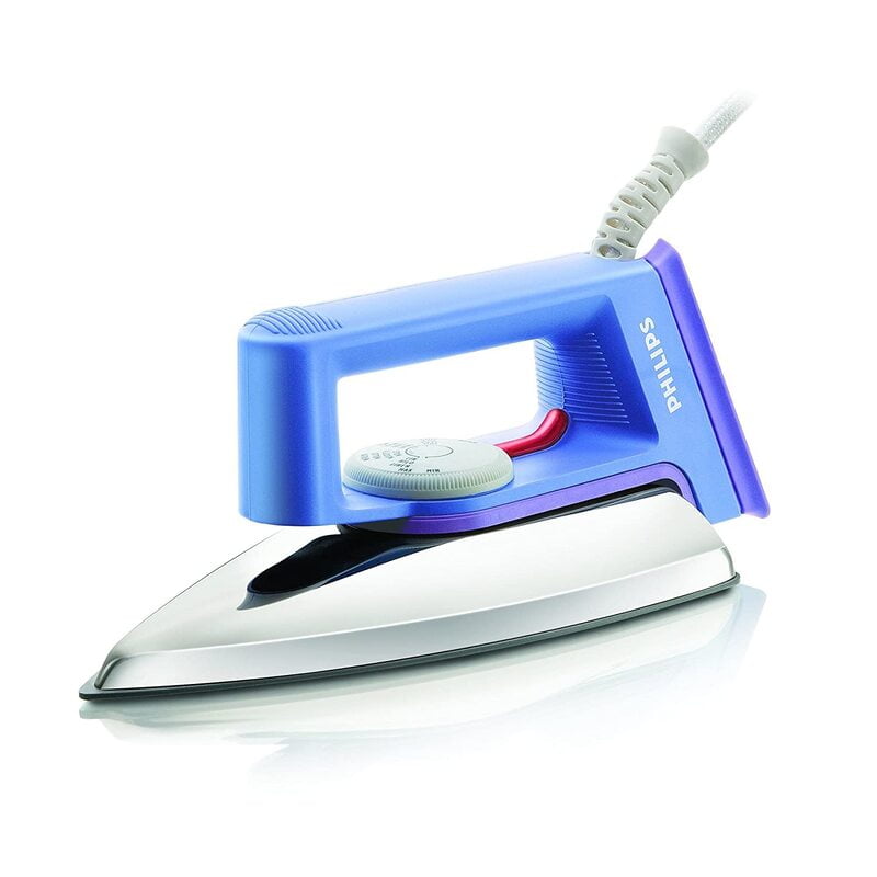 Philips HD1182 Dry Iron 1000-Watt Teflon Coating