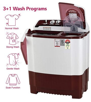 LG WASHING MACHINE 8KG P8035SRMZ