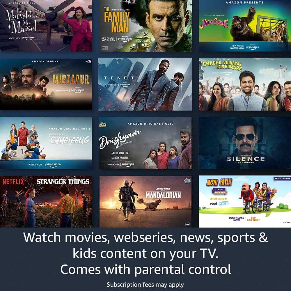 Amazon Fire TV Stick 3rd Gen with All-New Alexa Voice Remote