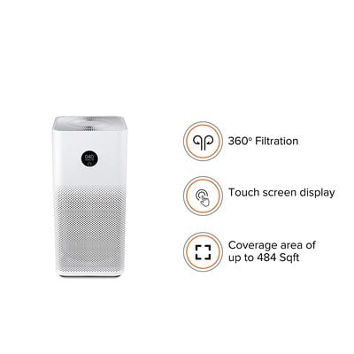 Mi Air Purifier 3 with True HEPA Filter and Smart App Connectivity