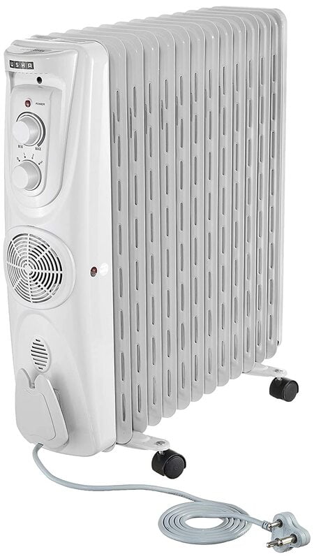 USHA Oil Filled Radiator 13 Fins 3813 F Room Heater USHA Oil Filled Radiator 13 Fins 3813 F Room Heater