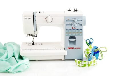 USHA Stitch Magic Automatic Sewing Machine with 57 Stitch Functions