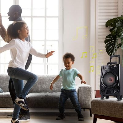 Zebronics Zeb-Thump Bluetooth Trolly Speaker Zebronics Zeb-Thump Bluetooth Trolly Speaker