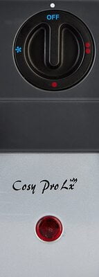 Inalsa Cosy Pro Lx 2000-Watt Room Heater (Grey/Black)