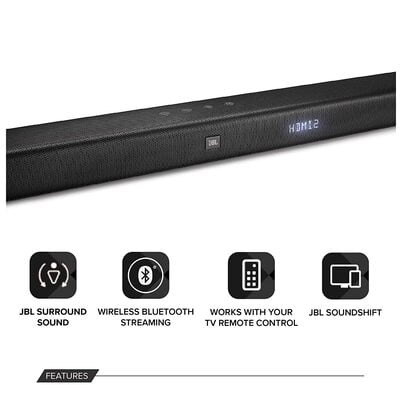 JBL Bar 2.1 Soundbar with Wireless Subwoofer JBL Bar 2.1 Soundbar with Wireless Subwoofer