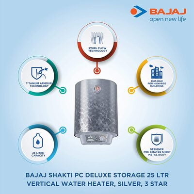 BAJAJ GEYSER SHAKTI PC DLX 25LTR