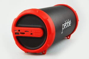 PEBBLE STROM RED BLUETOOTH SPEAKER