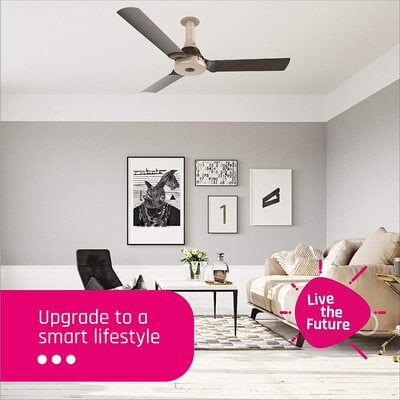 Ottomate Smart Ready 1250 mm Ceiling Fan With 3 Blades Ottomate Smart Ready 1250 mm Ceiling Fan With 3 Blades