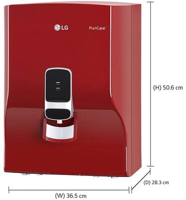 LG Puricare WW130NP Water Purifier With True RO Filtration & Dual Protection SS Tank