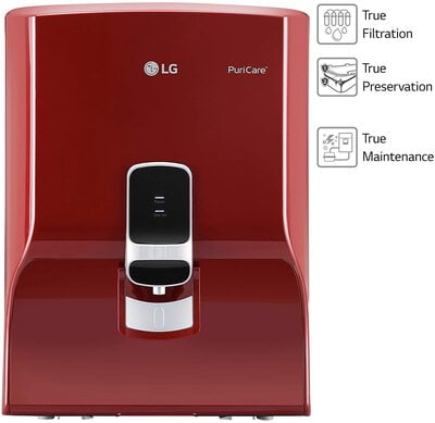 LG Puricare WW130NP Water Purifier With True RO Filtration & Dual Protection SS Tank LG Puricare WW130NP Water Purifier With True RO Filtration & Dual Protection SS Tank