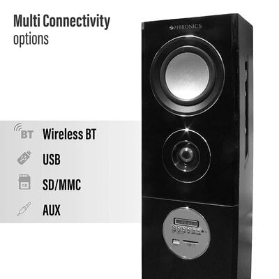 Zebronics 2.0 Mms Bt 8500 Tower