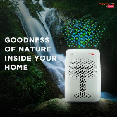 Moonbow by Hindware Vayo HS-KJ400 70-Watt Air Purifier Moonbow by Hindware Vayo HS-KJ400 70-Watt Air Purifier