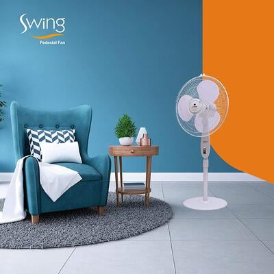 Havells Swing 400mm Pedestal Fan with Double ball Bearing Havells Swing 400mm Pedestal Fan with Double ball Bearing