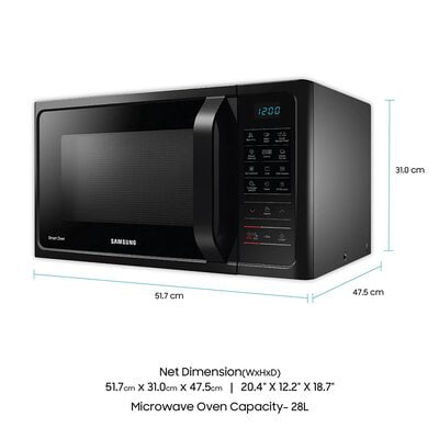 Samsung MC28H5033CK 28 litre Convection Microwave Oven