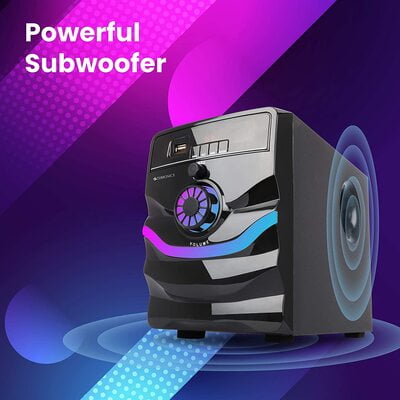 Zebronics Zeb Rainbow 4.1 Channel Multimedia Speaker Zebronics Zeb Rainbow 4.1 Channel Multimedia Speaker