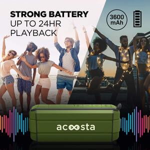 ACOOSTA BOLD 370 GREEN & BLACK ACOOSTA BOLD 370 GREEN & BLACK