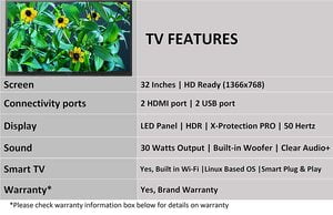 SONY LED 32W622G