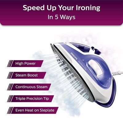 Philips GC2048/30 Easy Speed Plus Steam Iron 2300 Watt