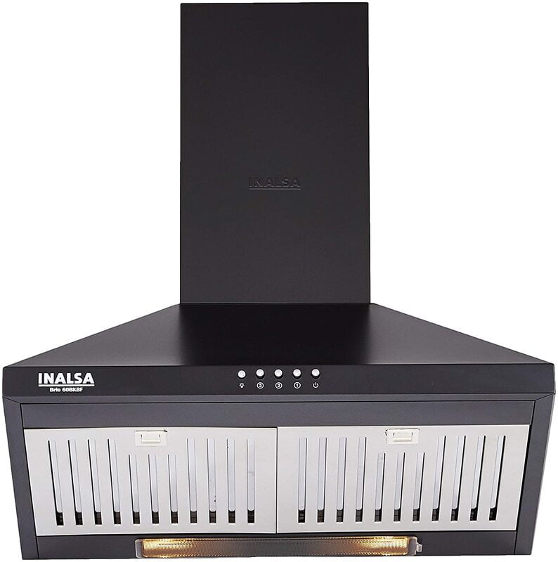 Inalsa Brio 60 BKBF 60 cm, 950 m³/hr Kitchen Chimney Inalsa Brio 60 BKBF 60 cm, 950 m³/hr Kitchen Chimney