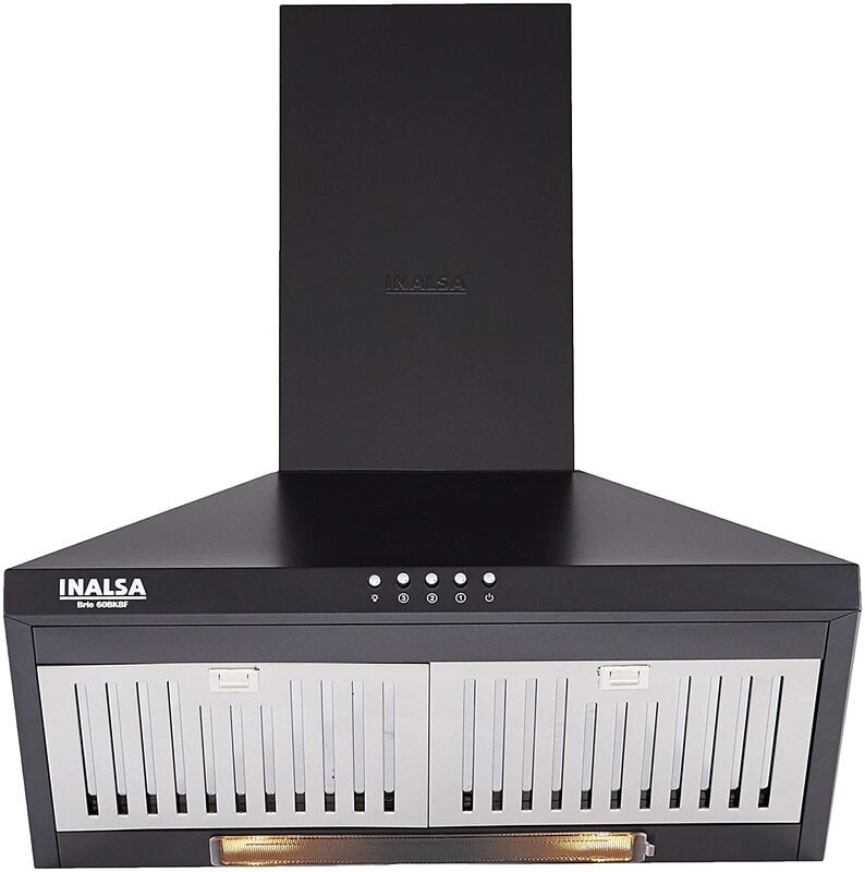 Inalsa Brio 60 BKBF 60 cm, 950 m³/hr Kitchen Chimney