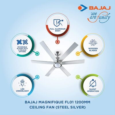 Bajaj Magnifique FL01 1200mm Ceiling Fan Bajaj Magnifique FL01 1200mm Ceiling Fan