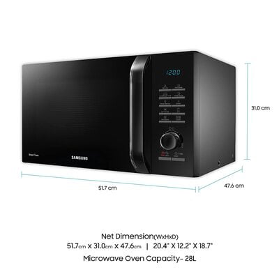 Samsung MC28H5145VK/TL 28 litre Convection Microwave Oven