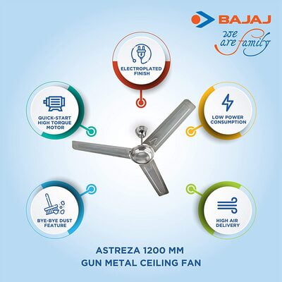 Bajaj Astreza 68-Watt 1200mm Ceiling Fan