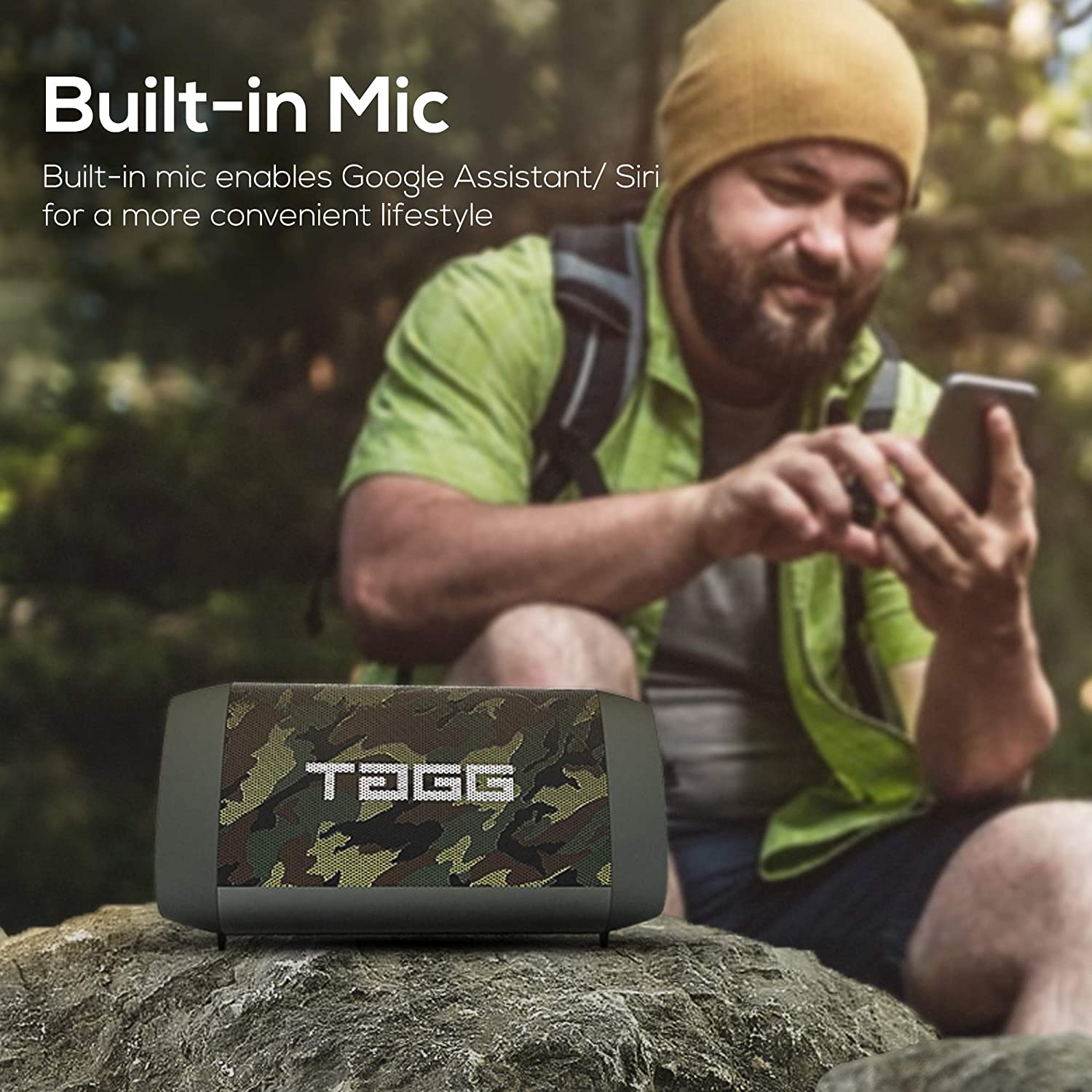 TAGG SONIC angle 1 portable wireless bt speaker