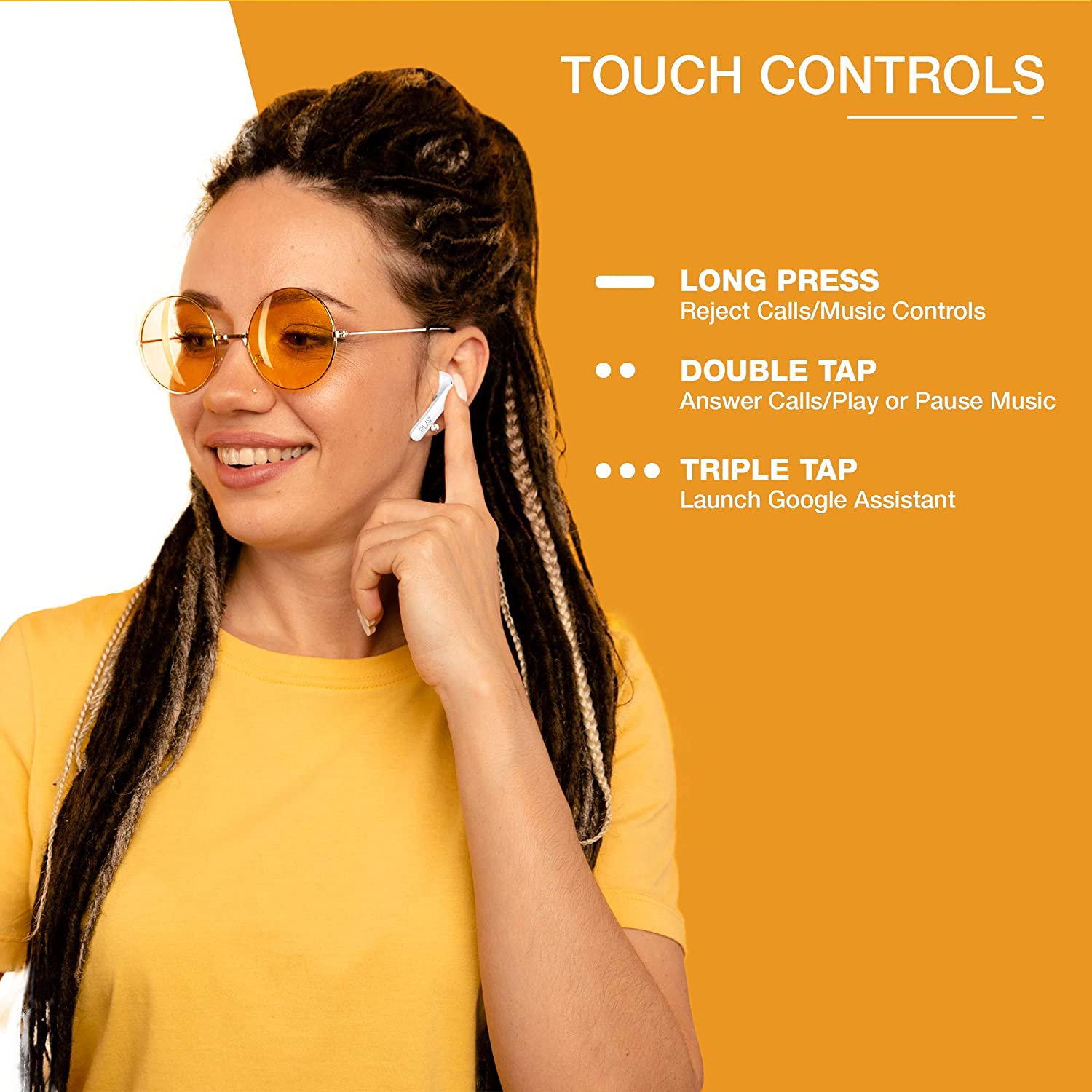 Playgo T44 Ultralight wireless Earbuds Playgo T44 Ultralight wireless Earbuds