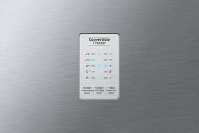 Samsung RT28T3783SL/HL 253 litre 3 Star Inverter Frost Free Double Door Refrigerator
