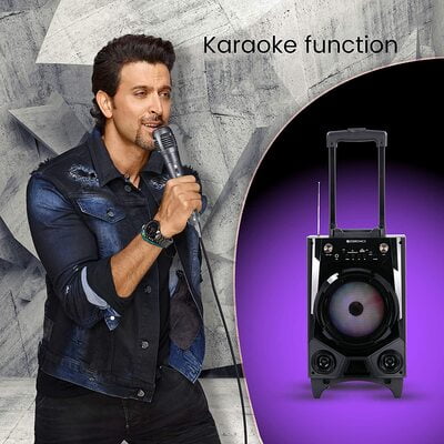 Zebronics Zeb-Thump Bluetooth Trolly Speaker Zebronics Zeb-Thump Bluetooth Trolly Speaker