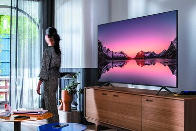 Samsung QN85Q60TAFXZA 216 Cm (85 Inch) 4K Ultra HD QLED Smart TV
