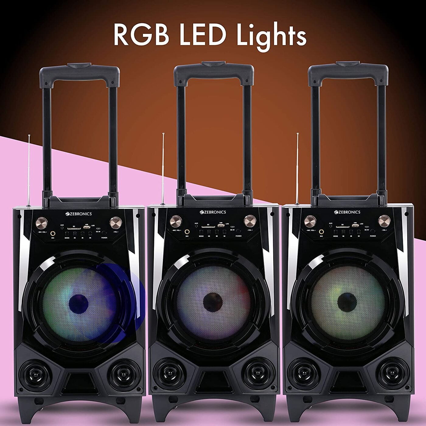 Zebronics party deals boom sound