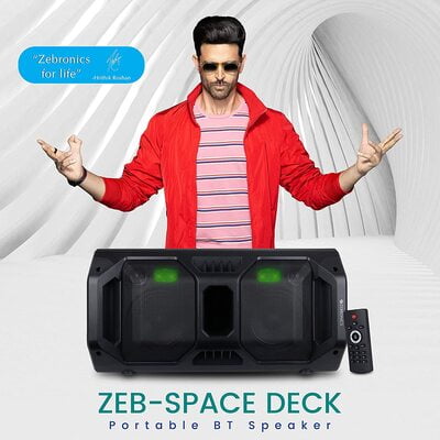 Zebronics Zeb-Space Deck BT Portable Speaker Zebronics Zeb-Space Deck BT Portable Speaker