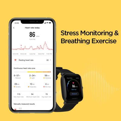 Huami Amazfit BIP U Pro Black Huami Amazfit BIP U Pro Black