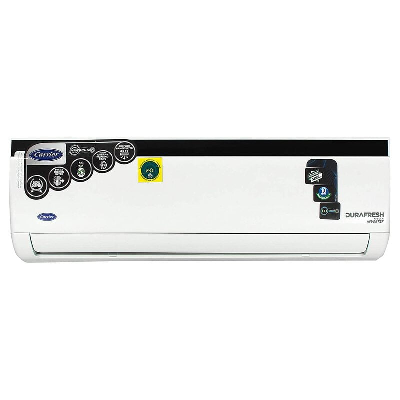 CARRIER SPLIT AC DURAFRESH NEO X 5i 1.5TON 5STAR COPPER CARRIER SPLIT AC DURAFRESH NEO X 5i 1.5TON 5STAR COPPER