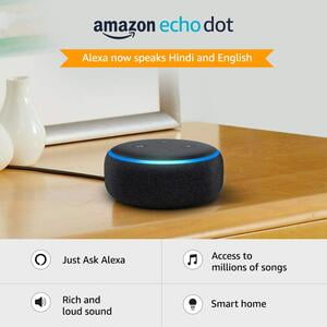 AMAZON ECHO DOT 3RD GEN BLACK AMAZON ECHO DOT 3RD GEN BLACK