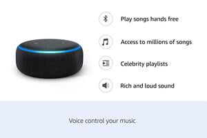 AMAZON ECHO DOT 3RD GEN BLACK AMAZON ECHO DOT 3RD GEN BLACK