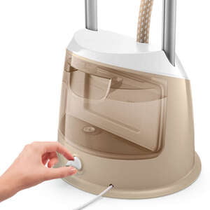 Philips EasyTouch plus Garment Steamer GC523/60- 5 steam settings 1600 Watt, up to 32 g/min Philips EasyTouch plus Garment Steamer GC523/60- 5 steam settings 1600 Watt, up to 32 g/min
