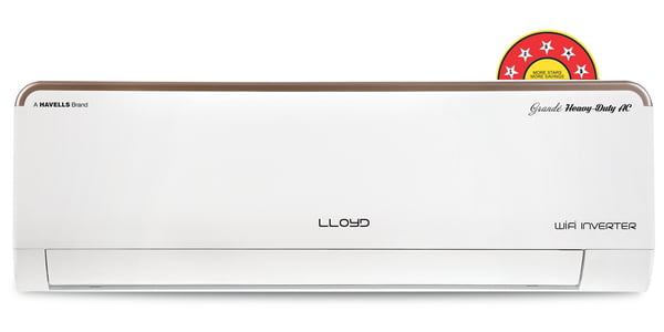 Lloyd Split A/C inverter 5 Star 100% Copper Wifi, Alexa and google Home Enabled