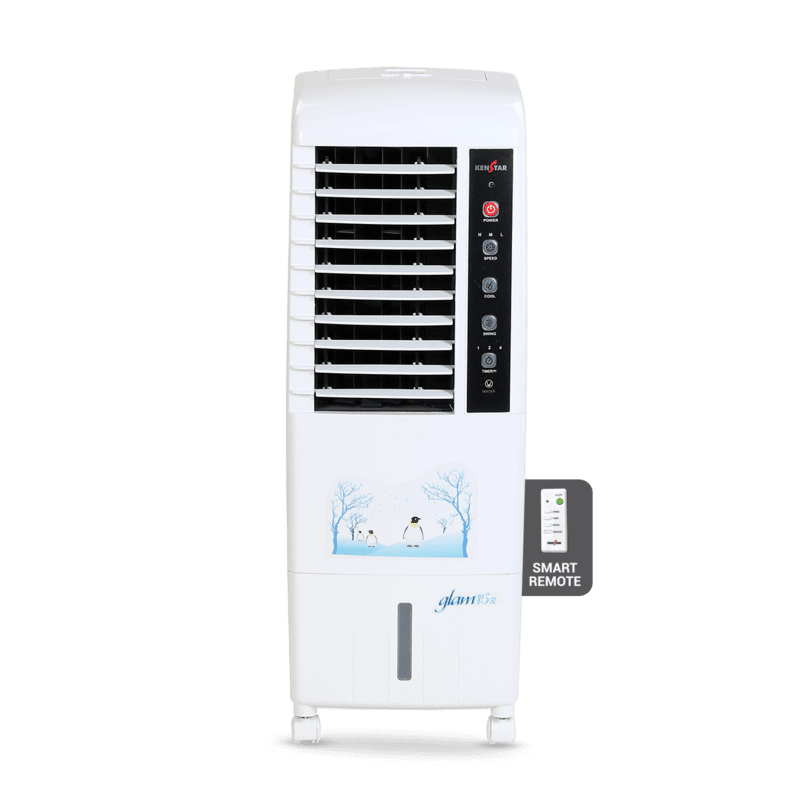 Kenstar Glam 15 litre 140 Watts Tower Air Cooler with Remote Kenstar Glam 15 litre 140 Watts Tower Air Cooler with Remote