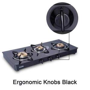GLEN 1033 GT BB BLK LPG GAS STOVE GLEN 1033 GT BB BLK LPG GAS STOVE