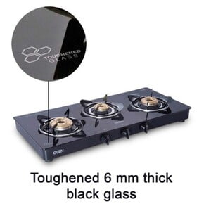 GLEN 1033 GT BB BLK LPG GAS STOVE