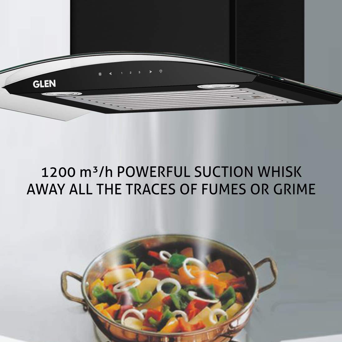 GLEN COOKER HOOD 60CM 1200M3 GL6063 AUTO CLEAN GLEN COOKER HOOD 60CM 1200M3 GL6063 AUTO CLEAN