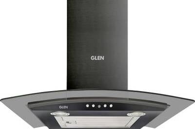 GLEN COOKER HOOD 60CM 1000M3 BLK LTW