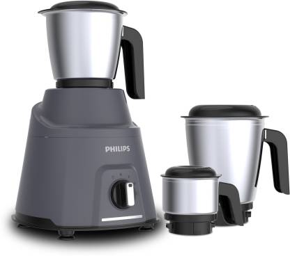 PHILIPS HL7760/00 Avengers 750 Mixer Grinder (3 Jars, Grey)