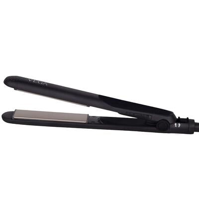VEGA Keratin Glow Hair Straightener With Adjustable Temperature & Keratin-Infused Long Floating Plates (VHSH-21), Black VEGA Keratin Glow Hair Straightener With Adjustable Temperature & Keratin-Infused Long Floating Plates (VHSH-21), Black