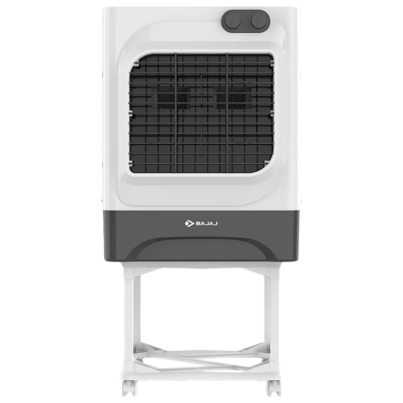 Bajaj MDB60 60 Litres Desert Air Cooler (Anti-Bacterial Technology, 480124, White/Grey)