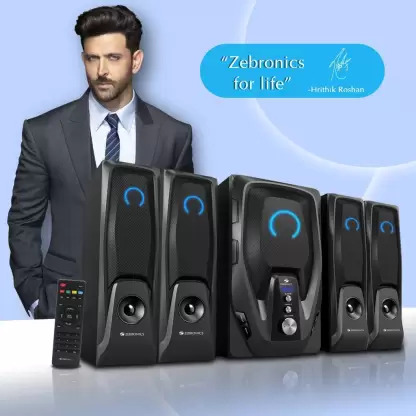 ZEBRONICS ZEB - MAMBO Bluetooth Home Theatre (Black, 4.1 Channel) ZEBRONICS ZEB - MAMBO Bluetooth Home Theatre (Black, 4.1 Channel)