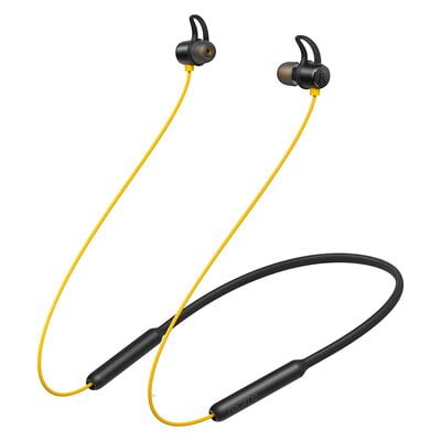 Realme Buds Wireless in -Ear Bluetooth with mic (yellow)